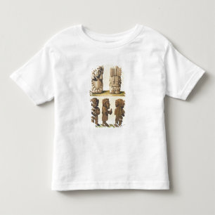 Aztec Idols, Mexico (colour lithograph) Toddler T-Shirt