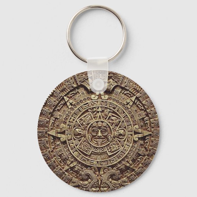 aztec keychain llavero azteca (Front)