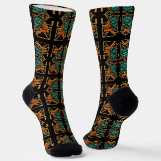 Aztec Mandala Socks