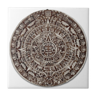 Aztec Mayan calendar/ Tile