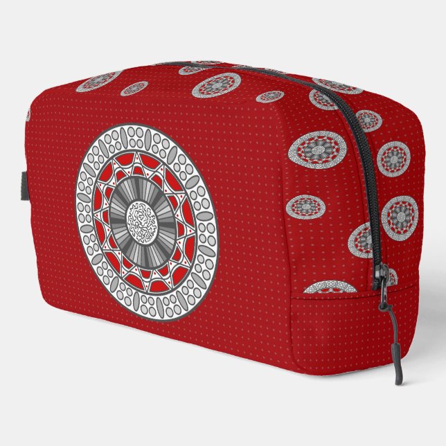 Aztec Meets Alien  Dopp Kit (Right Corner)