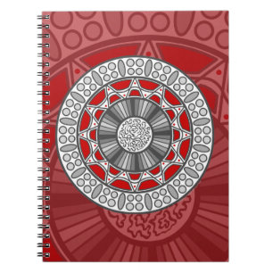 Aztec Meets Alien Notebook