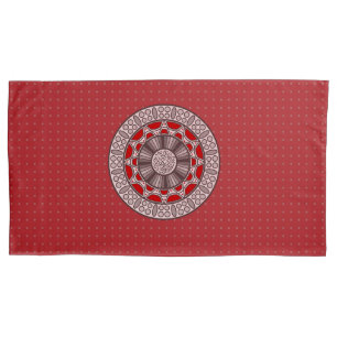 Aztec Meets Alien Pillow Case