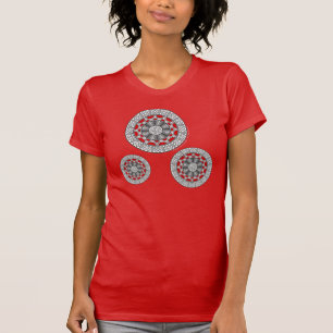 Aztec Meets Alien Women's Dark Shirt