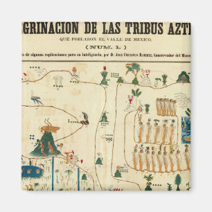 Aztec Mexico Valley 2 Magnet