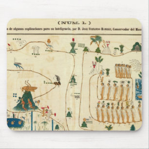 Aztec Mexico Valley 2 Mouse Pad