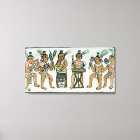 Aztec musicians from an account of Aztec