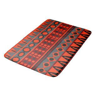 Aztec native pattern bath mat