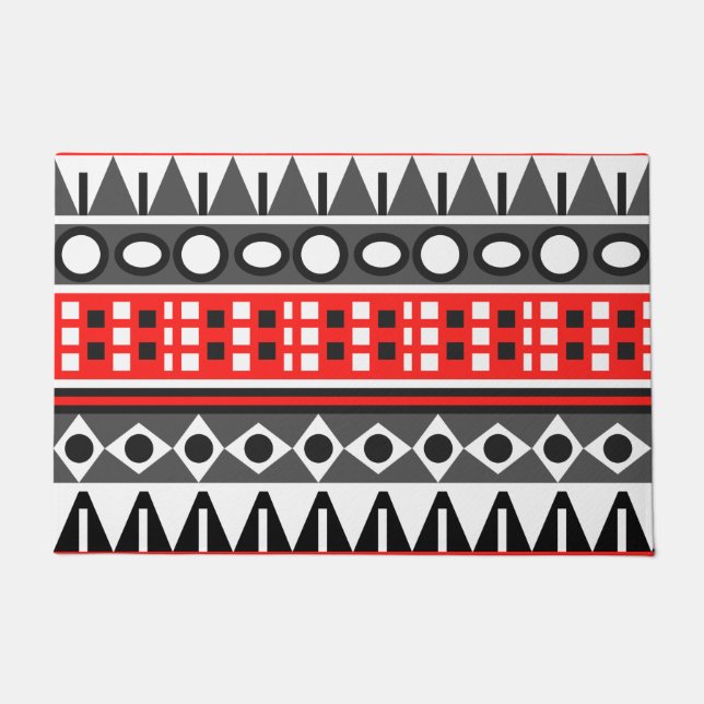 Aztec native pattern doormat (Front)
