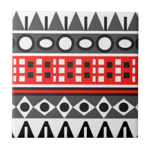 Aztec native pattern tile