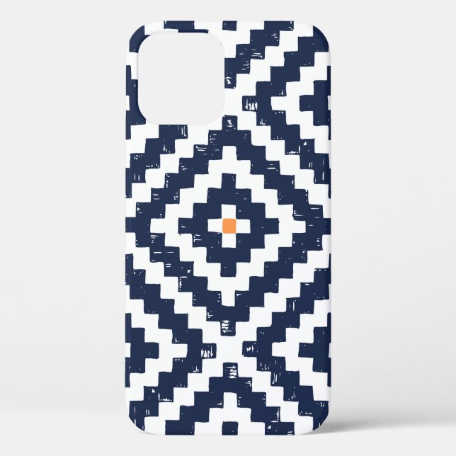 Aztec Navajo Ethnic Seamless Pattern Case-Mate iPhone Case (Back)