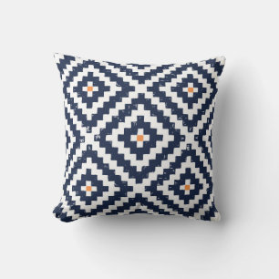 Aztec Navajo Ethnic Seamless Pattern Cushion