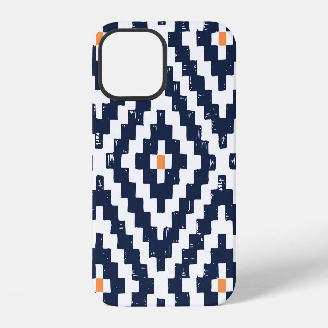 Aztec Navajo Ethnic Seamless Pattern iPhone Case (Back)