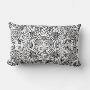 AZTEC OR MEXICA mexican Lumbar Cushion