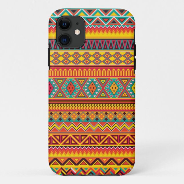 Aztec Pattern Case-Mate iPhone Case (Back)