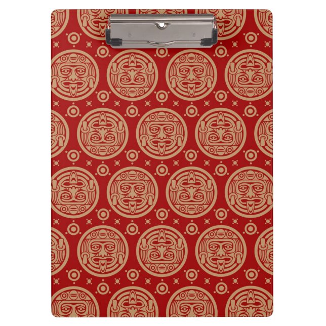 Aztec Pattern Clipboard (Front)