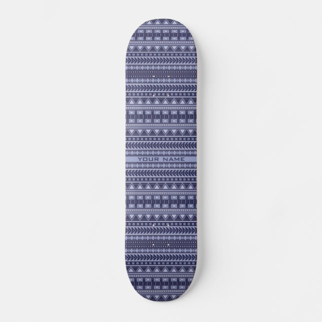 Aztec Pattern custom skateboards (Front)