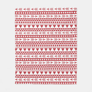 Aztec Pattern fleece blanket