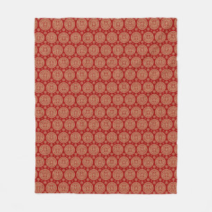 Aztec Pattern Fleece Blanket