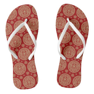 Aztec Pattern Jandals