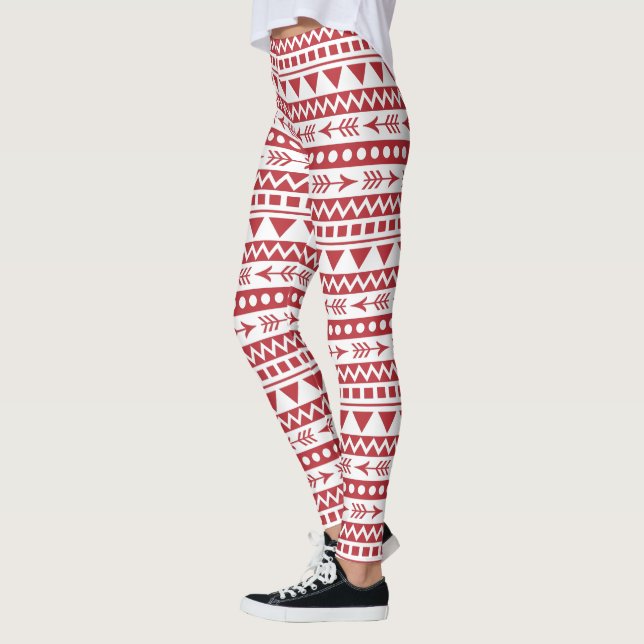 Aztec Pattern leggings (Left)