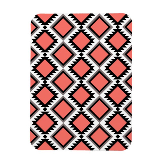 Aztec pattern magnet (Vertical)