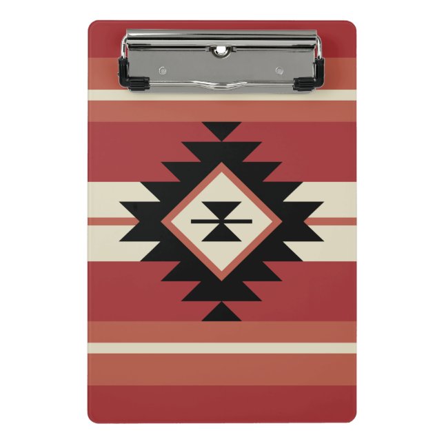 Aztec pattern mini clipboard (Front)