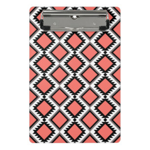 Aztec pattern mini clipboard