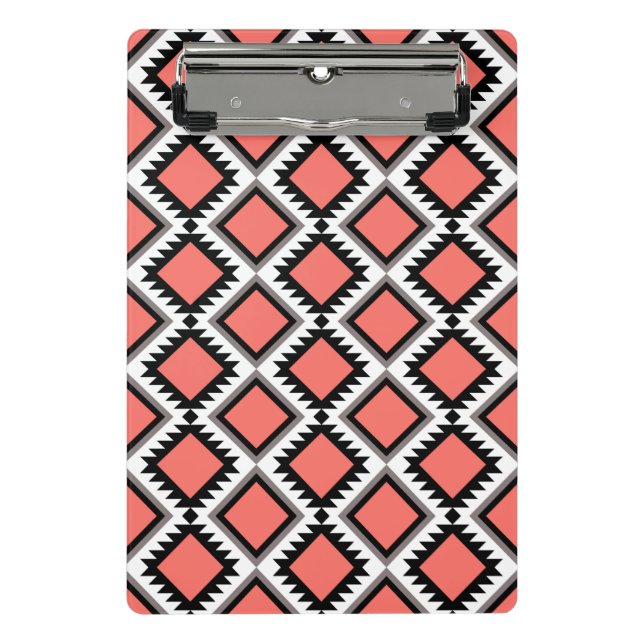 Aztec pattern mini clipboard (Front)