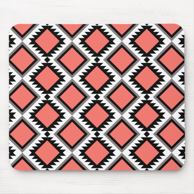 Aztec pattern mouse pad (Front)