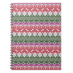 Aztec pattern . notebook