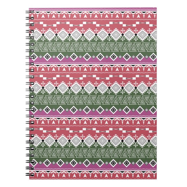 Aztec pattern . notebook (Front)