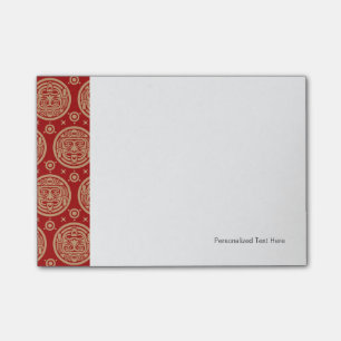 Aztec Pattern Post-it Notes