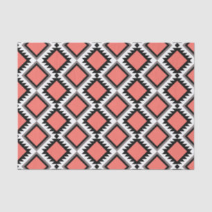 Aztec pattern tissue paper
