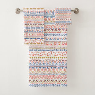 Aztec Pattern towel set