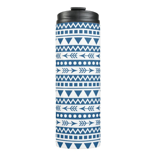 Aztec Pattern tumbler (Front)