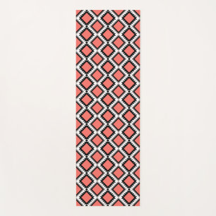 Aztec pattern yoga mat