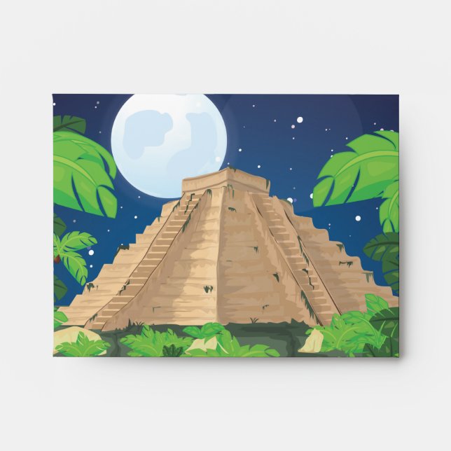 Aztec Pyramid Envelope (Front)