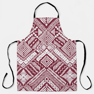 Aztec seamless pattern apron