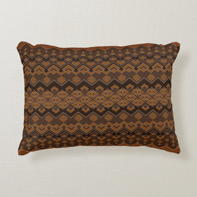 Aztec seamless pattern. Tribal aztec print. Abstra Decorative Cushion (Front)