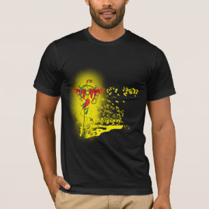 Aztec Series "phoenix"  by Julian P Flores T-Shirt