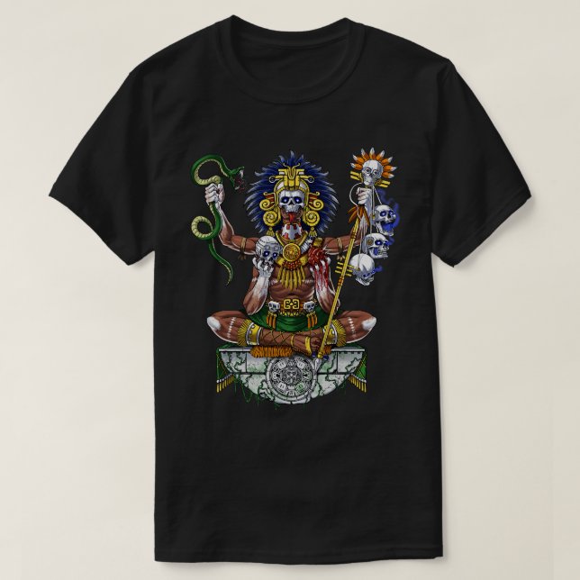 Aztec Shaman T-Shirt (Design Front)