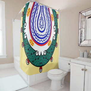 Aztec Shower Curtain