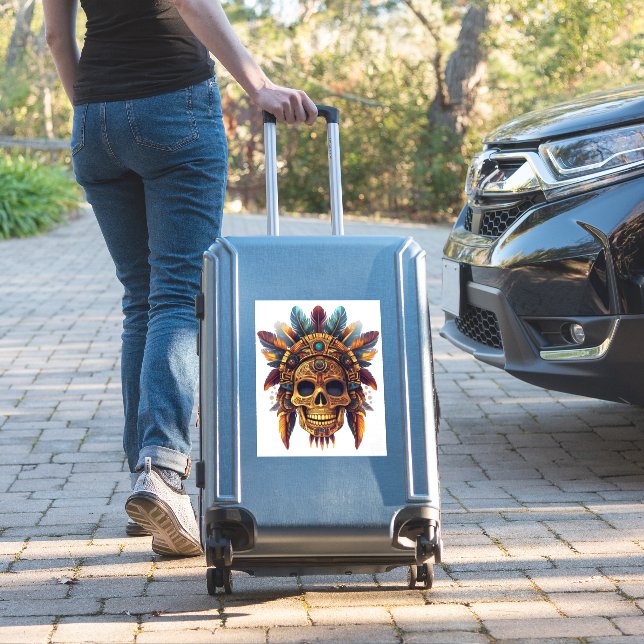 Aztec Skull Relic (Suitcase Insitu)