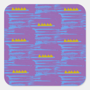 Aztec Square Sticker