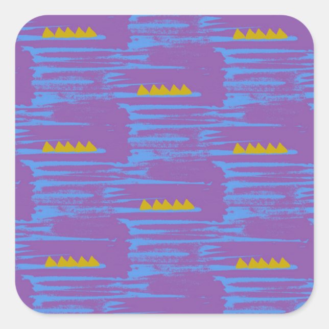 Aztec Square Sticker (Front)