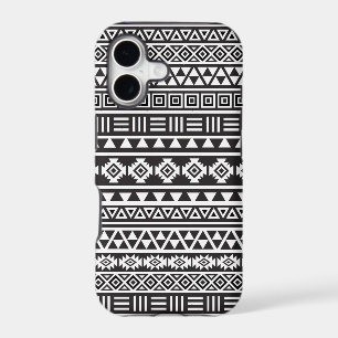 Aztec Style Pattern – Monochrome
