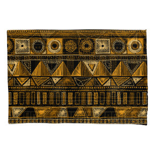 Aztec Style: Tribal Ethnic Seamless. Pillowcase