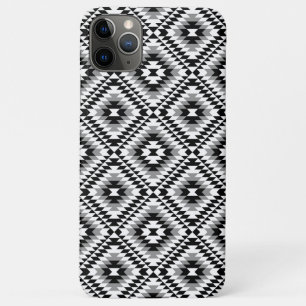 Aztec Stylised BW+Grey Symbol Pattern Case-Mate iPhone Case