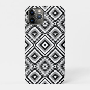 Aztec Stylised BW+Grey Symbol Pattern Case-Mate iPhone Case